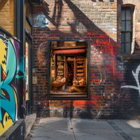 Charming Bakery Facade Poster