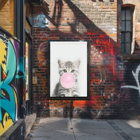 Bubblegum Kitten Poster