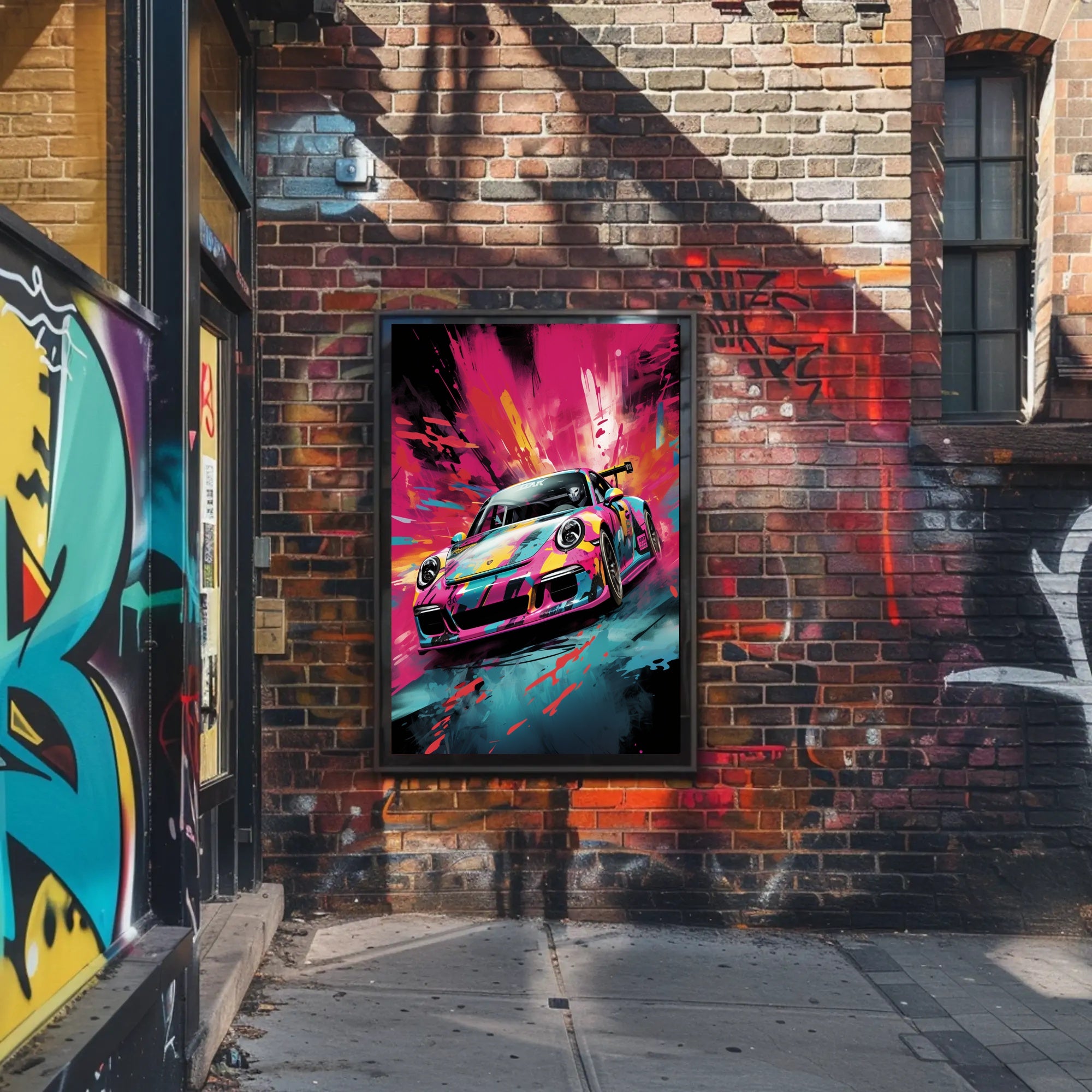 Vivid Speed Poster PosterGoat