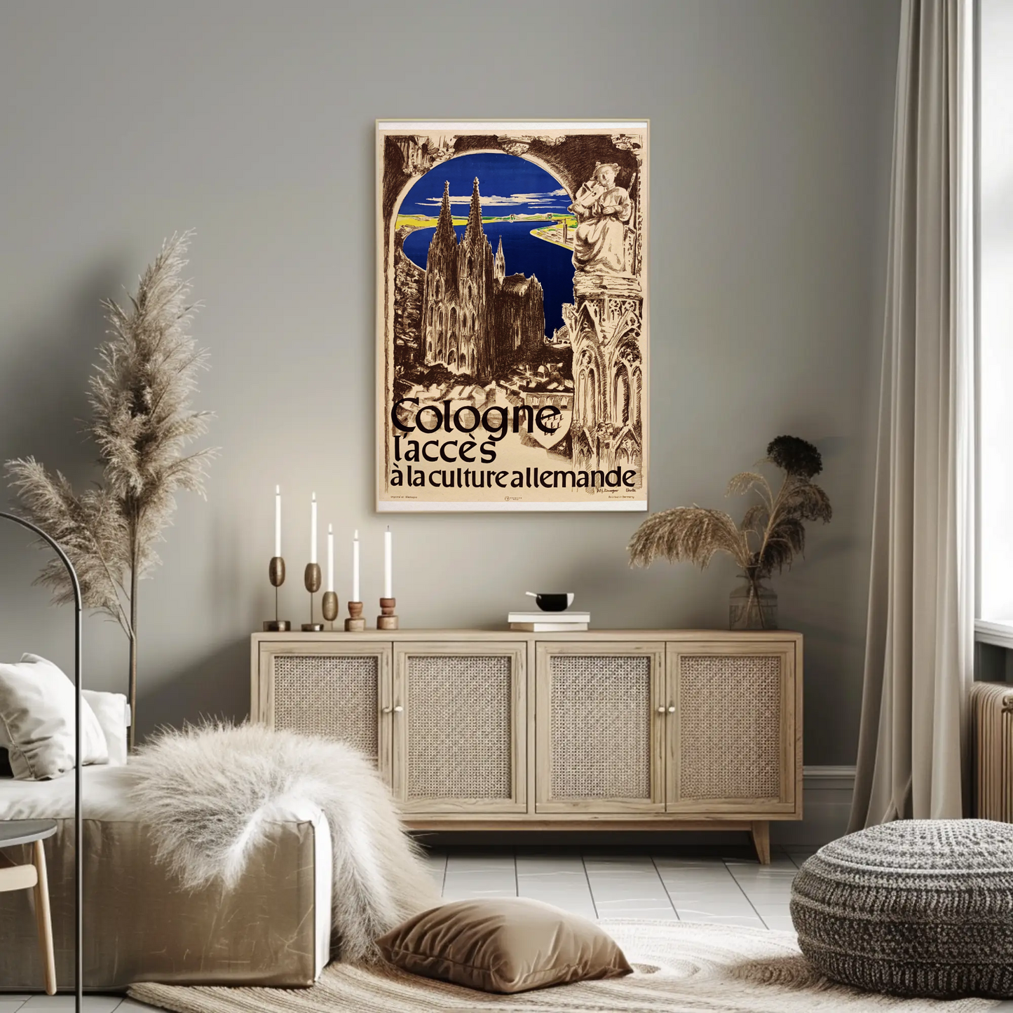 Cologne - Gateway to German Culture Poster