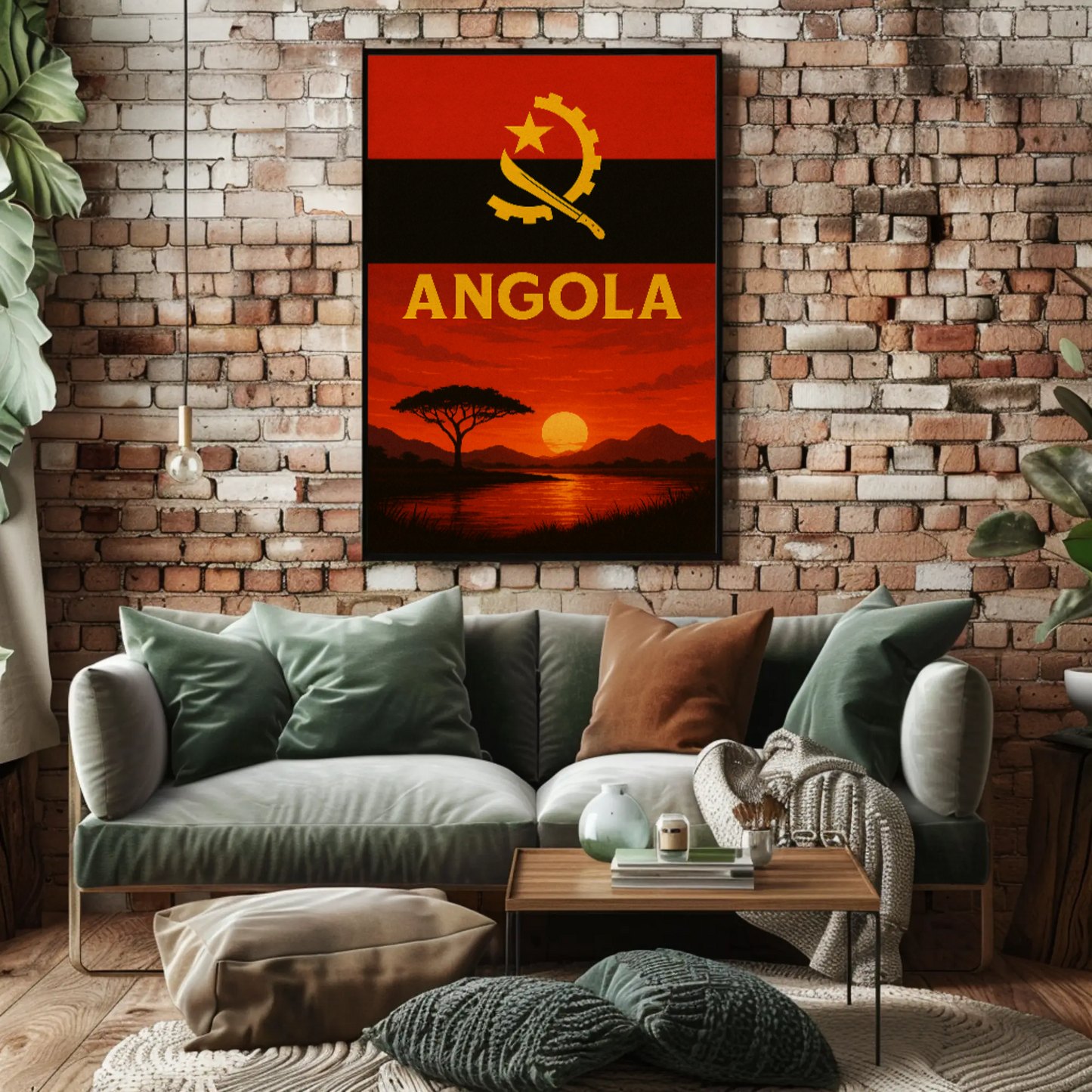 Angola Cultural Revolution Pride Heritage Poster