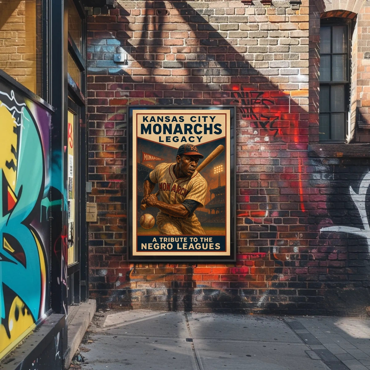Kansas City Monarchs Legacy Poster