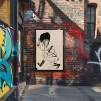 Caricature of a Historical Figure Poster PosterGoat