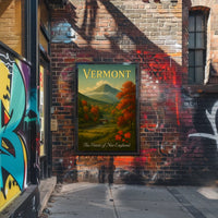 Vermont The Heart of New England Poster