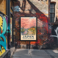 Kyoto in Bloom Poster