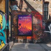 Dream-Inspired Los Angeles Cityscape Urban or Cityscape Poster