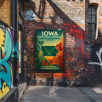 Embrace the Spirit of The Hawkeye State Poster