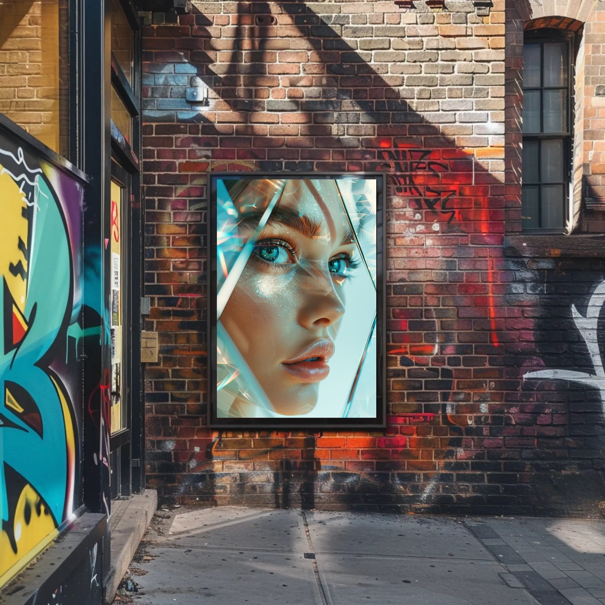 Mystical Hooded Figure Fantasy Art Poster Print PosterGoat