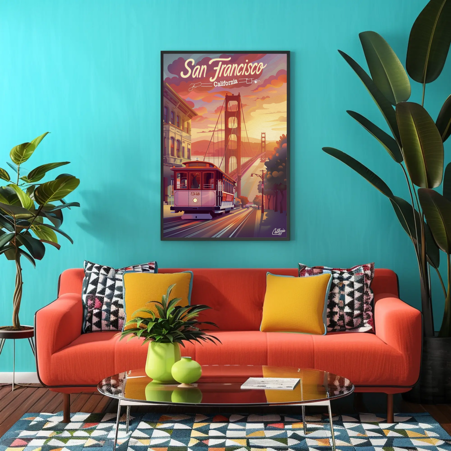 San Francisco Vintage Poster