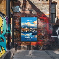 Hobart Scenic Harbor Travel Poster