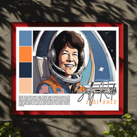 Sally Ride: A Legacy in Space and STEM Poster