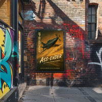 Curtiss-Wright XP-55 Ascender Iconic WWII Era Poster