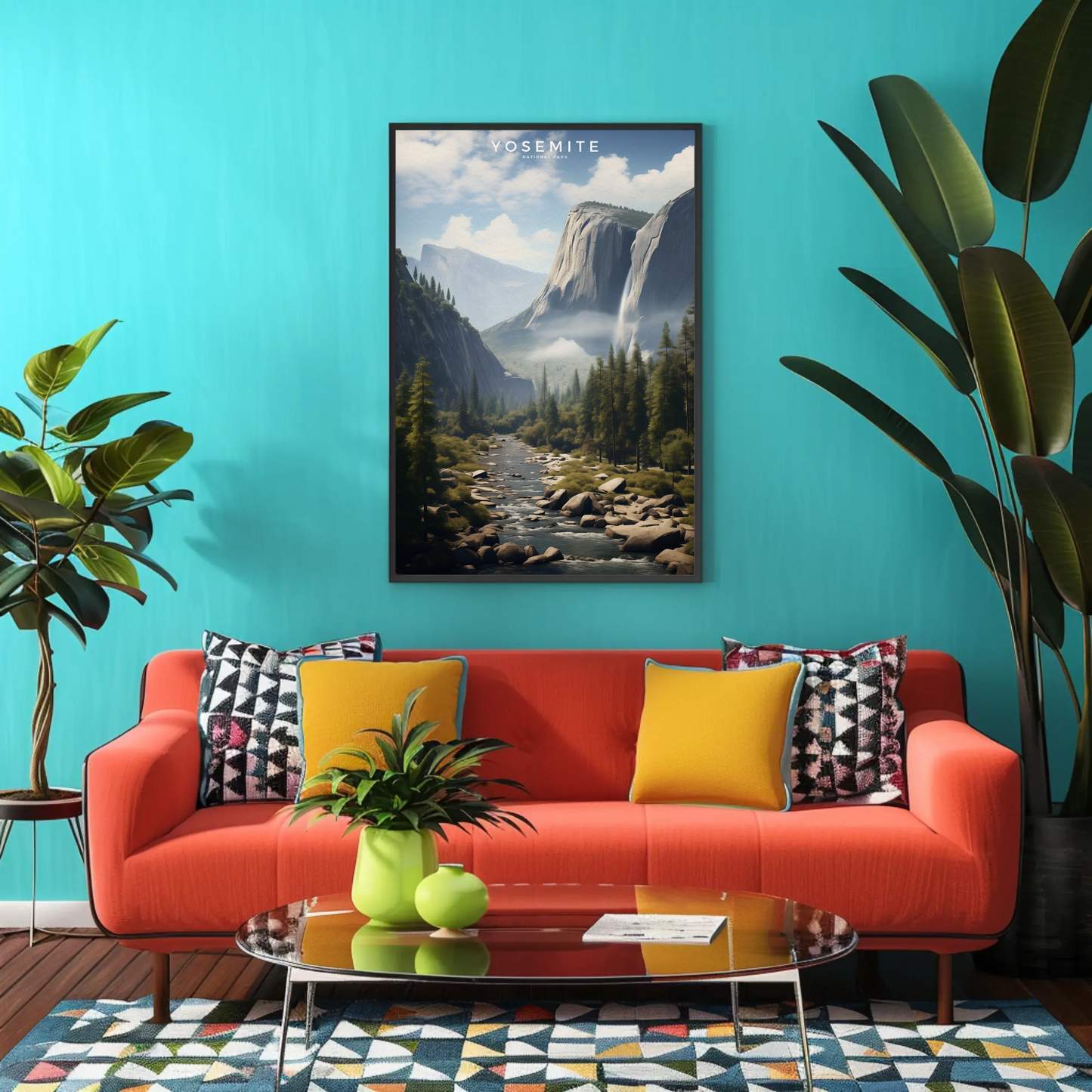 Yosemite National Park Travel Poster