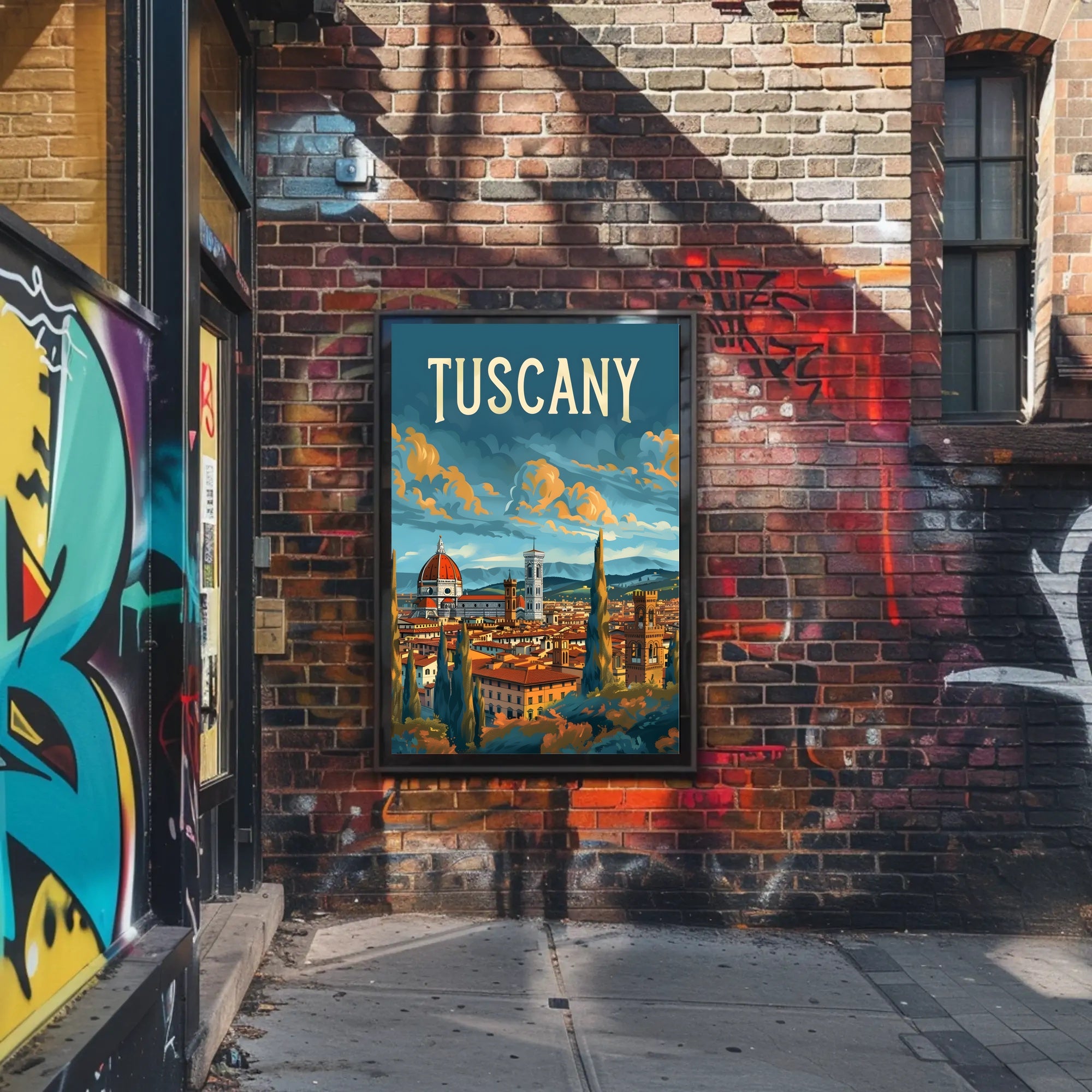 Scenic Tuscany Poster