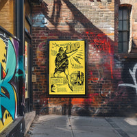 World War II Japan Enemy Propaganda Poster