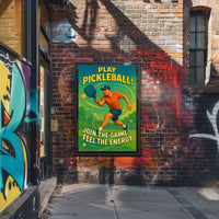 Play Pickleball Poster