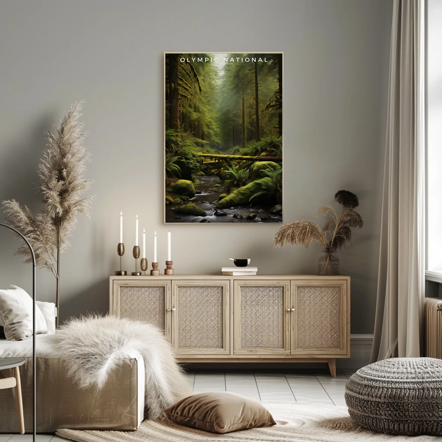 Olympic National Park Poster