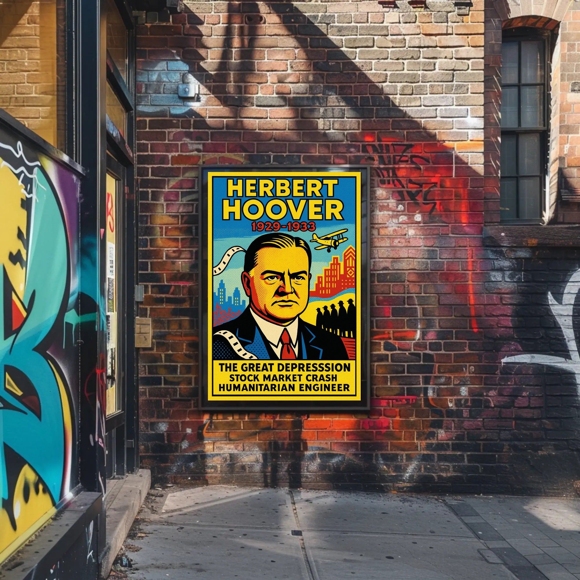 Herbert Hoover 31st President Poster PosterGoat