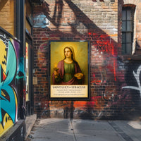 Saint Lucy of Syracuse Poster PosterGoat