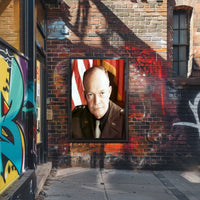 Wartime General Eisenhower Portrait Poster