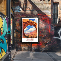 Capitol Reef National Park Vintage Poster