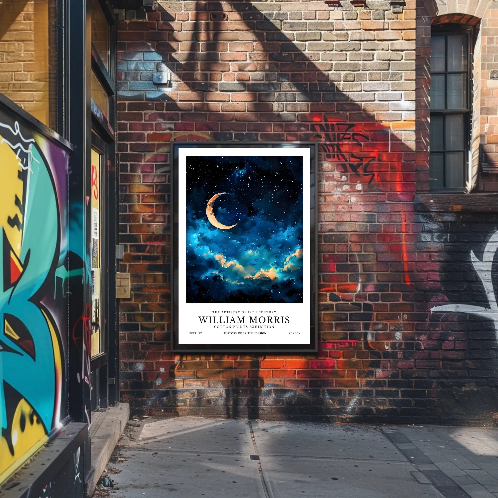 William Morris 19th Century Art Poster