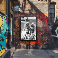 Stylish Summer Adventure Vintage Fashion Pop Culture Poster PosterGoat