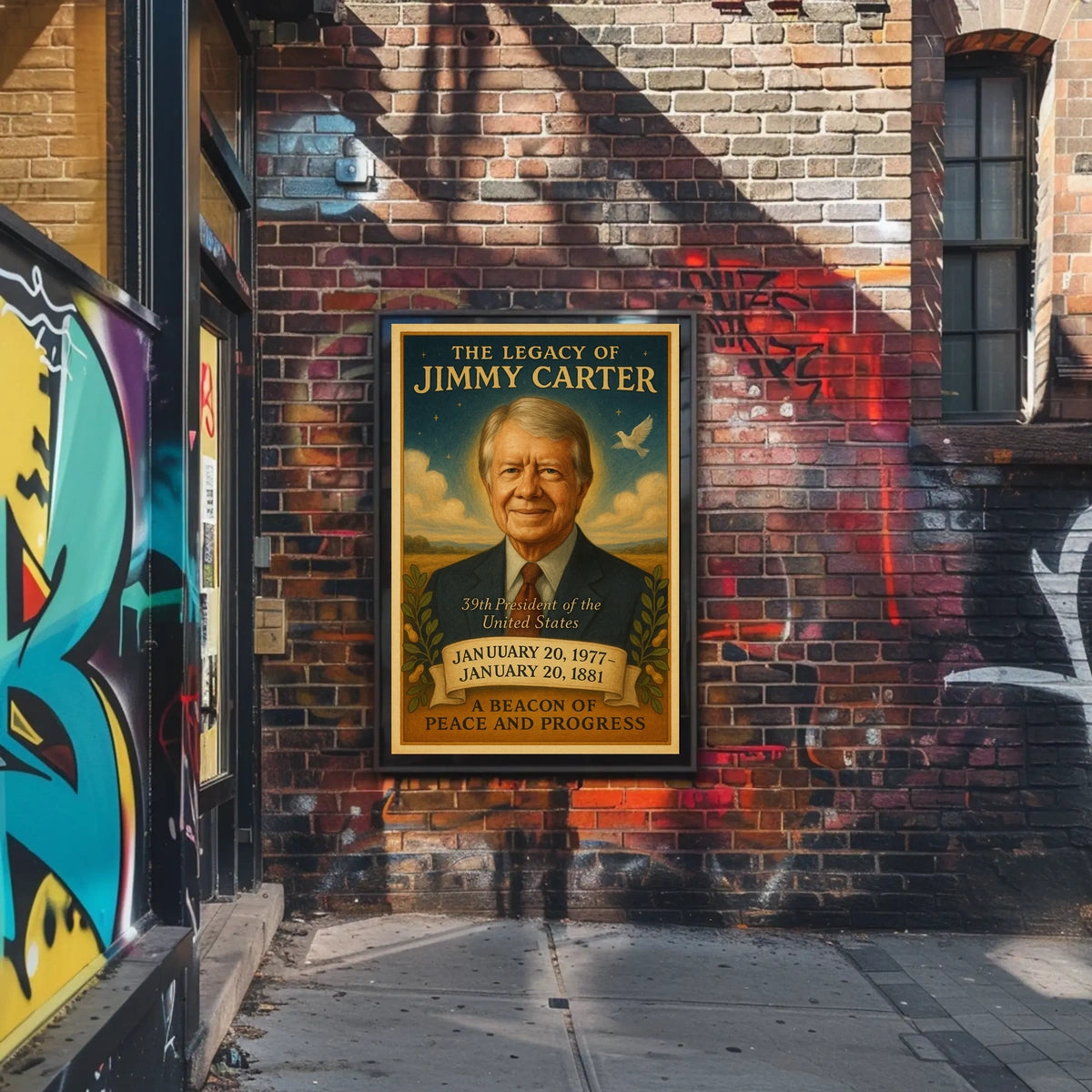 Jimmy Carter 39th President Poster