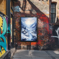 Winter Wonderland Village Poster