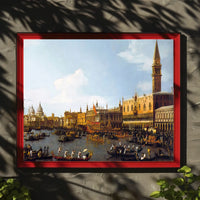 Venetian Celebration of Gondolas and Architecture Travel Poster