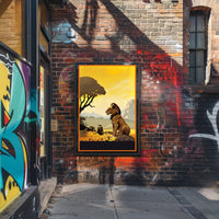 Guardians of the Savanna Poster