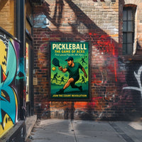 Pickleball The Game of Aces Poster