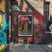 Explore Boston Poster