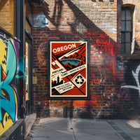 Oregon Highlights Poster