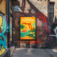 Discover Florida The Sunshine State Awaits Poster