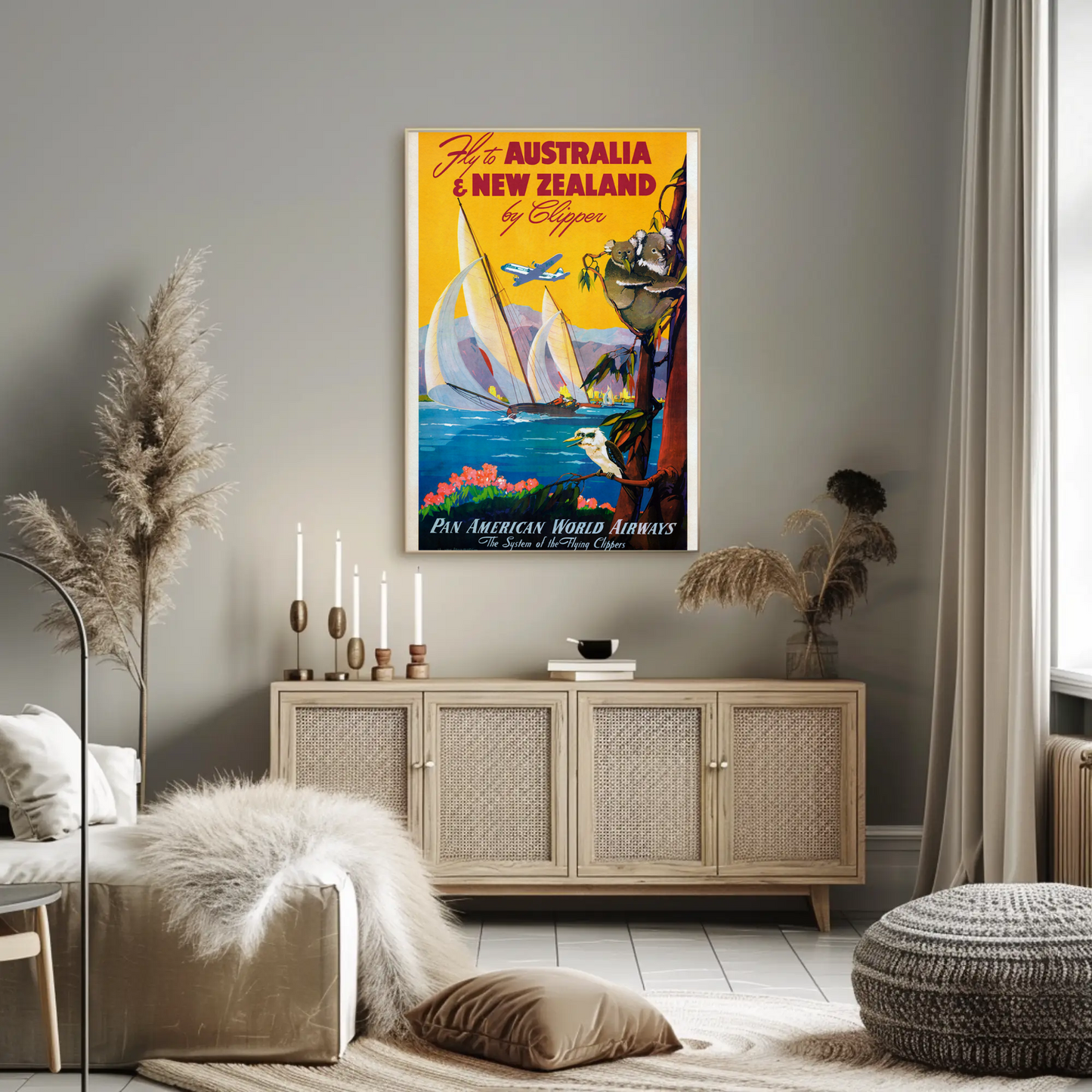 Fly to Australia & New Zealand by Clipper