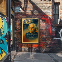 Albert Einstein Theoretical Physicist Visionary Poster