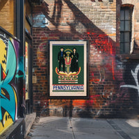 Costumes and Handicrafts of the Pennsylvania Germans Poster PosterGoat