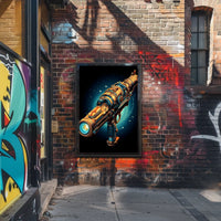 Galactic Ray Gun Poster