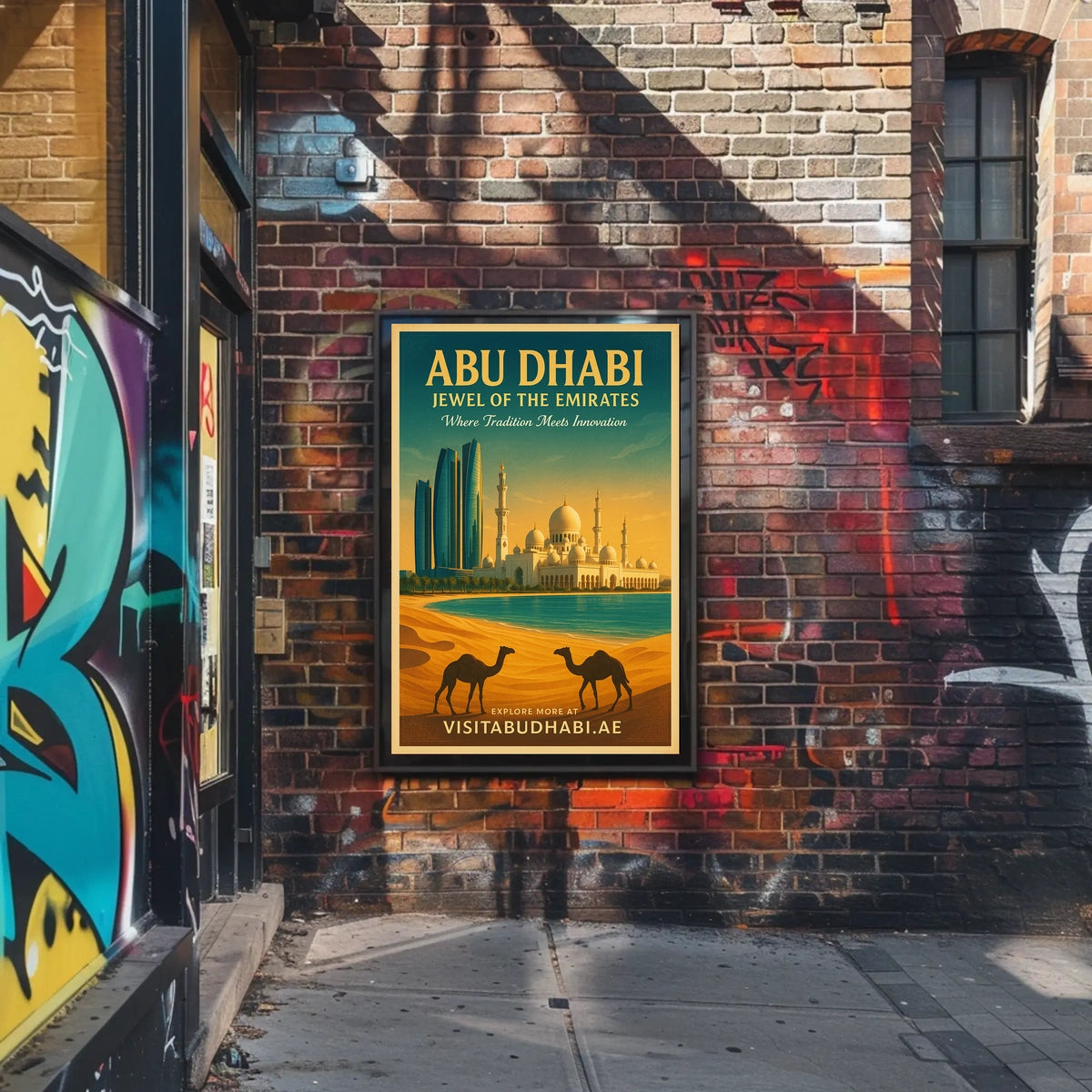 Abu Dhabi's Jewel Tradition Meets Innovation Travel Poster
