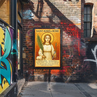 Saint Agnes of Rome Poster PosterGoat
