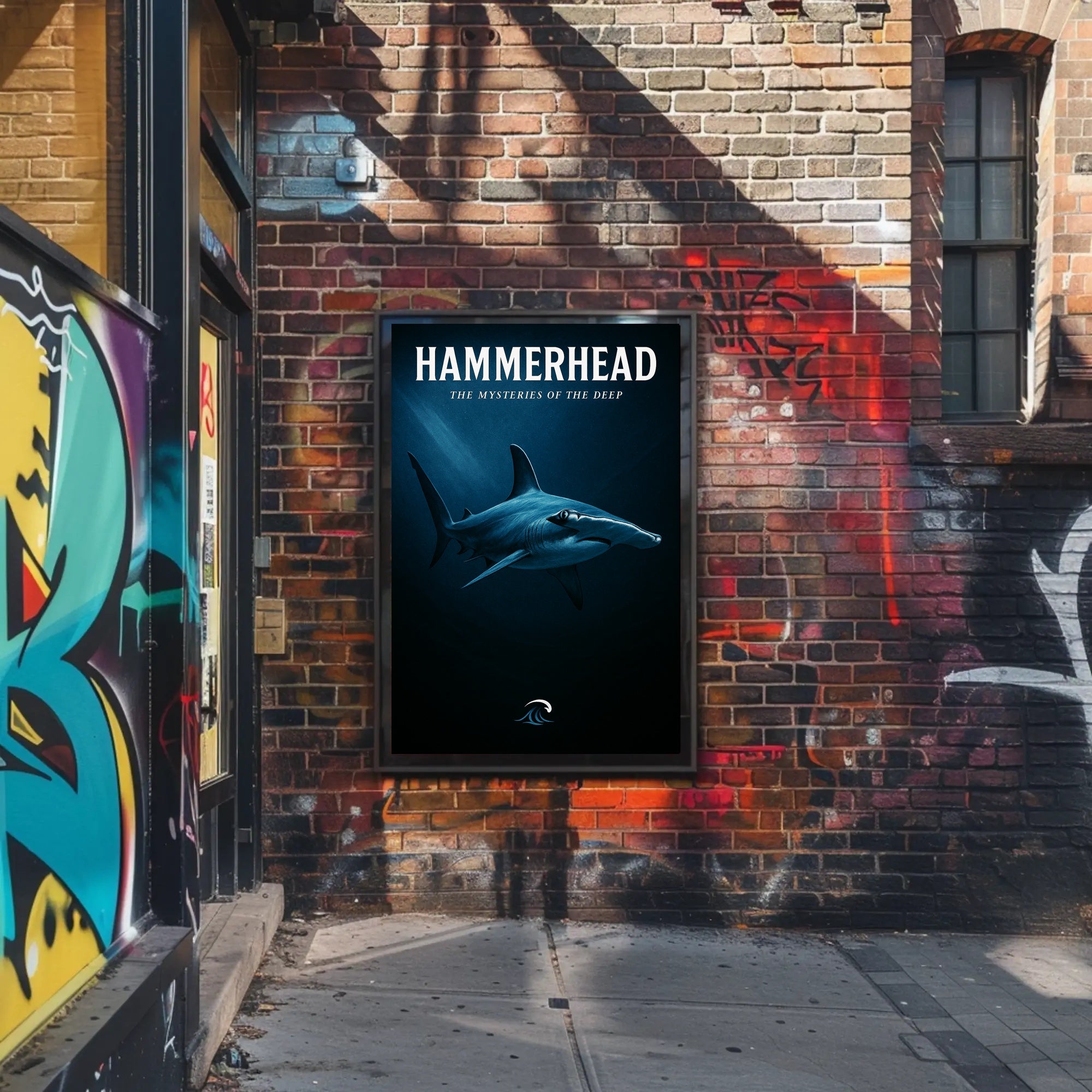 Hammerhead The Mysteries of the Deep Poster PosterGoat