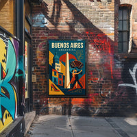 Buenos Aires  A Vibrant Cityscape Poster PosterGoat