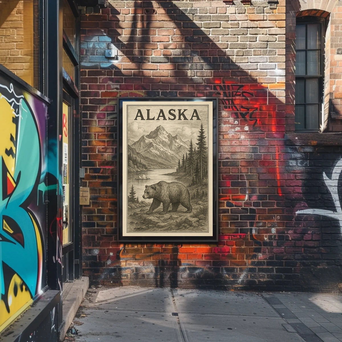 Alaska Wilderness Poster