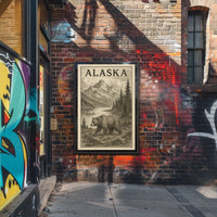 Alaska Wilderness Poster