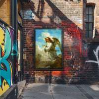 Angelic Presence in the Clouds Poster