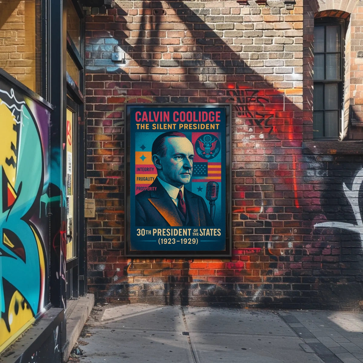 Calvin Coolidge 30th President Poster