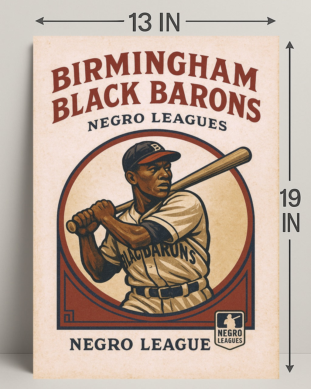 Birmingham Black Barons Negro Leagues Poster PosterGoat