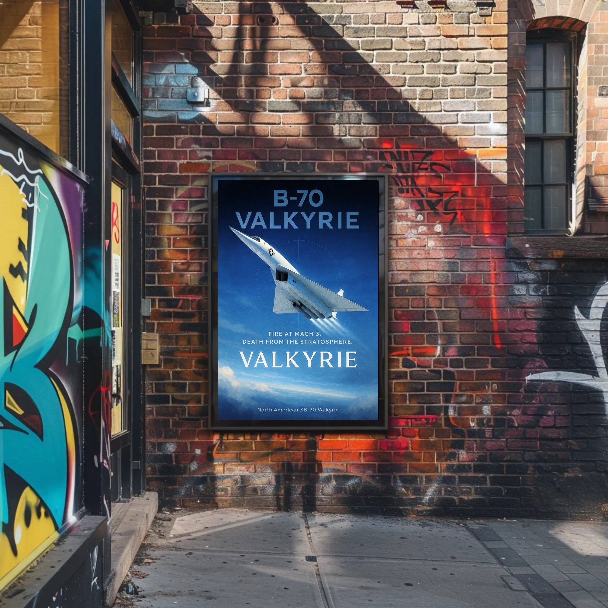 B-70 Valkyrie Poster PosterGoat