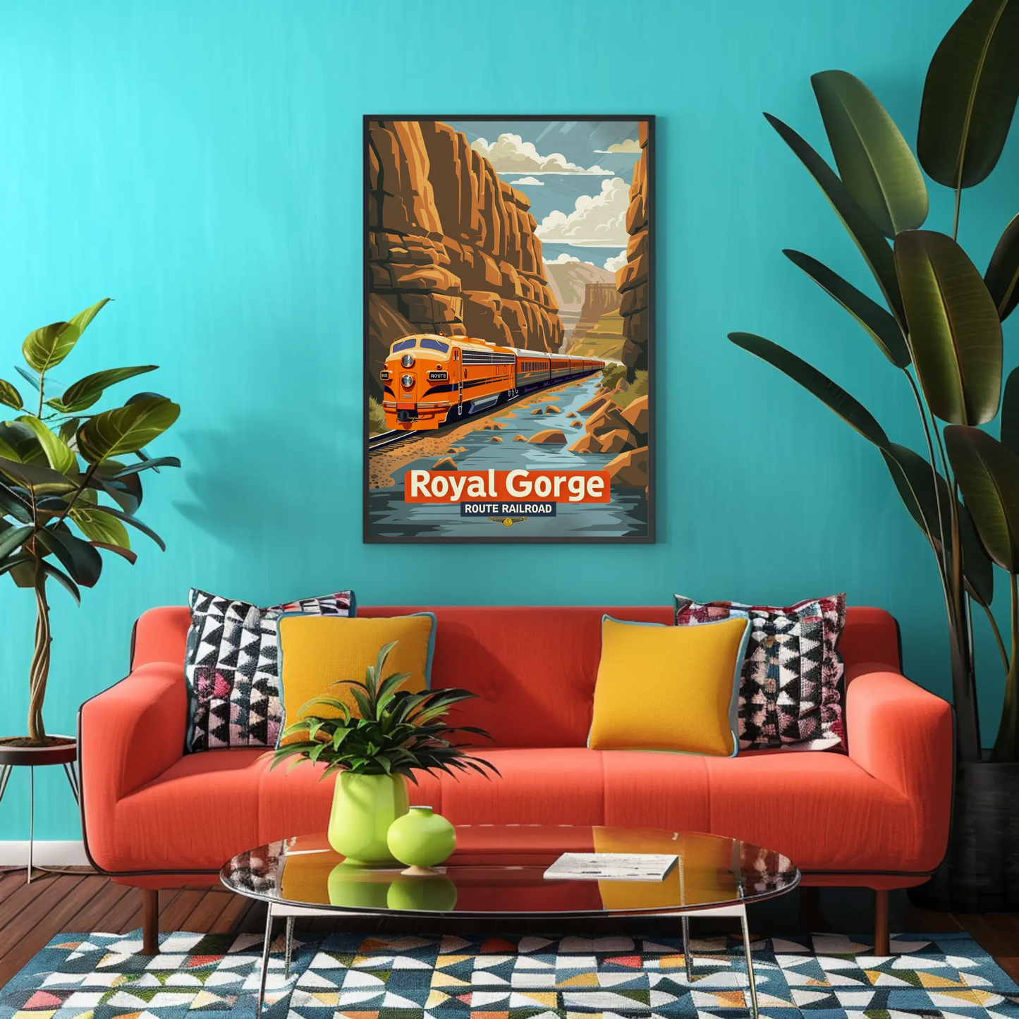 Royal Gorge Vintage Poster